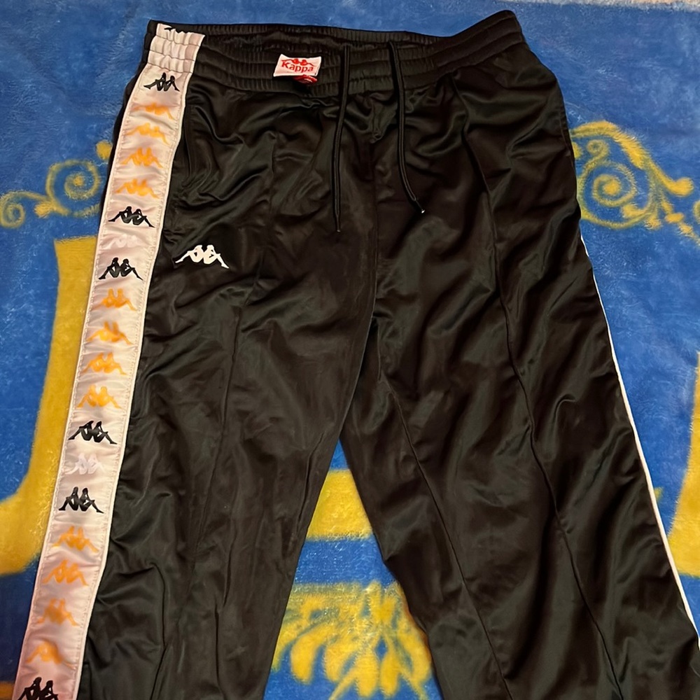 Black & Gold Kappa Sweats